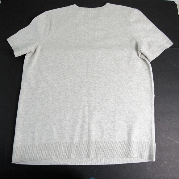 Etcetera Oatmeal Short Sleeve Sweater Size S - Picture 2 of 8